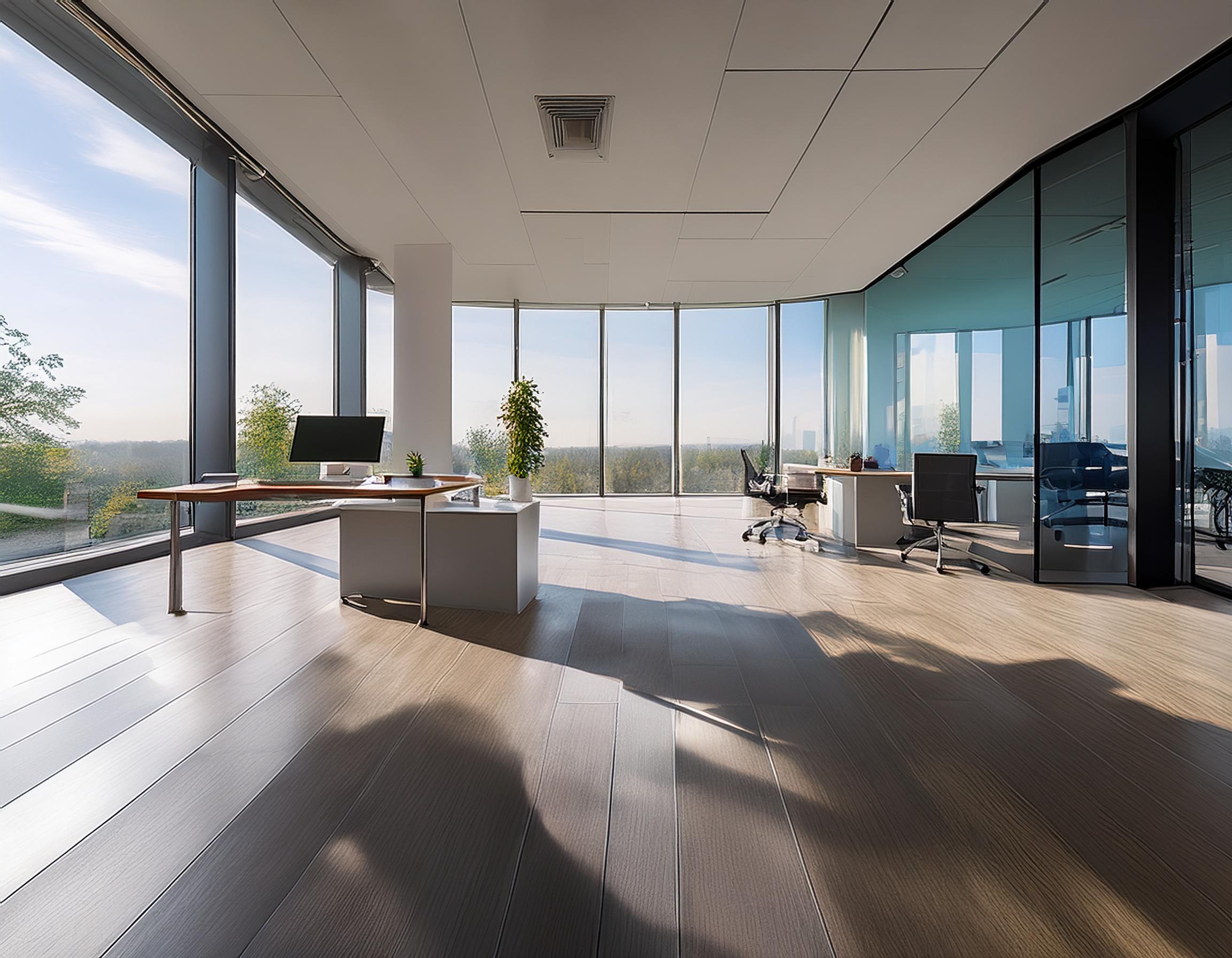 Steuerberater bei der Arbeit in einem eleganten, klassischen Büroambiente